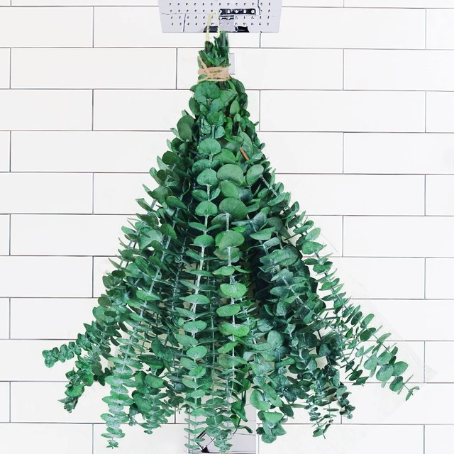 Main image of 10 Pcs Dried Eucalyptus Stems, 17" Natural Eucalyptus for Shower Hanging | Real fresh, preserved plant leaves, eucalyptus branches for bathroom, vase, wedding, home decor, baby shower, DIY