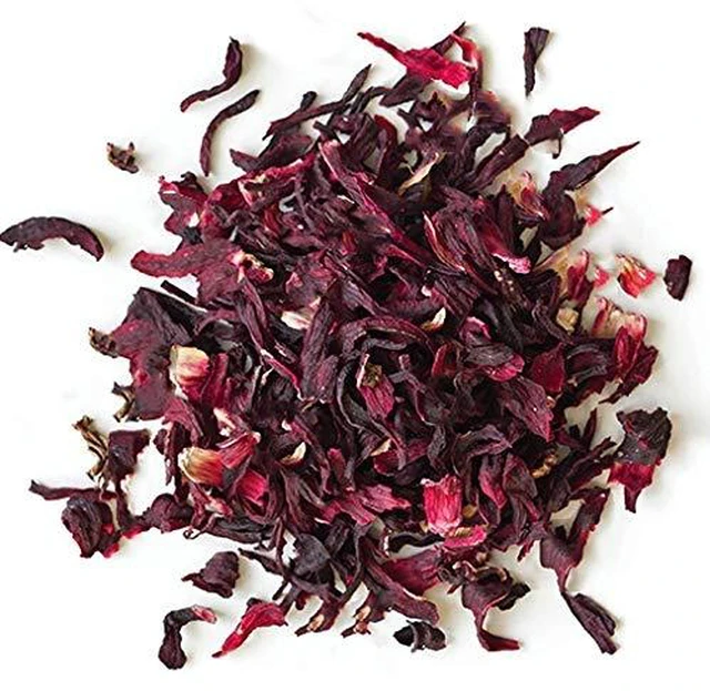 Main image of Organic Hibiscus Flowers - 1 lb (16oz) - Herbal Tea - 100% Certified Organic - Flor de Jamaica - Agua Frescas - EarthWise Aromatics