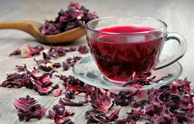 Alt view image 3 of 4 - Organic Hibiscus Flowers - 1 lb (16oz) - Herbal Tea - 100% Certified Organic - Flor de Jamaica - Agua Frescas - EarthWise Aromatics