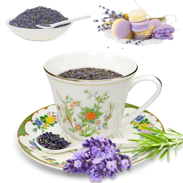Alt view image 4 of 7 - Dried Lavender Flowers 7oz (200g), Calming Natural Lavender Buds for Bath Soaks DIY Soap Crafts Home Sachets Wedding Confetti, Long-Lasting Floral Petals