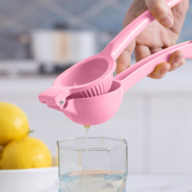 Alt view image 3 of 7 - Metal Lemon Squeezer Lemon Juicer Lime Squeezer, Manual Juicer Citrus Squeezer, Premium Quality Hand Juicer