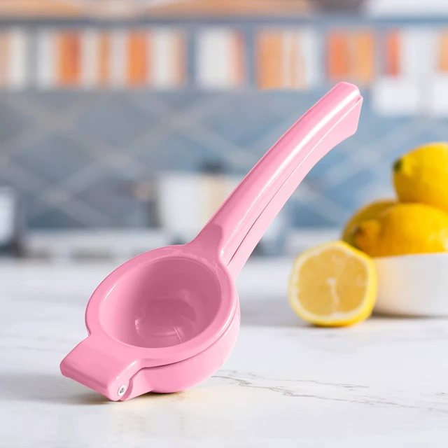 Alt view image 6 of 7 - Metal Lemon Squeezer Lemon Juicer Lime Squeezer, Manual Juicer Citrus Squeezer, Premium Quality Hand Juicer