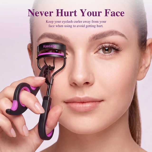 Alt view image 3 of 7 - Eyelash Curler with Pads, Achieve Perfect Curls in 5 Seconds | Lash Curler with 5 Extra Silicone Replacement Pads