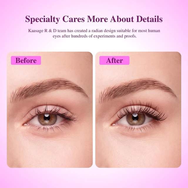 Alt view image 5 of 7 - Eyelash Curler with Pads, Achieve Perfect Curls in 5 Seconds | Lash Curler with 5 Extra Silicone Replacement Pads