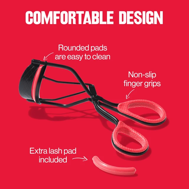 Alt view image 6 of 7 - Extra Curl Eyelash Curler, Black, 1 Count | Eyelash curler for an all-day dramatic curl with non-slip finger grips for easy use.