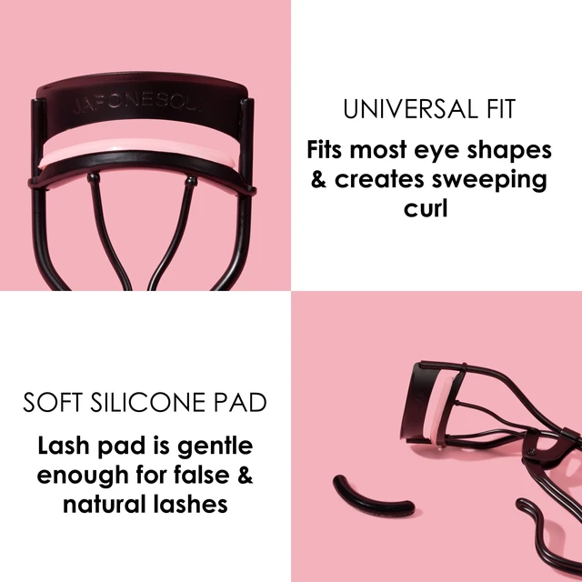 Alt view image 3 of 7 - Professional Volumizing Lash Curler for Natural & False Lashes on Most Eye Shapes and Large Eyes, 1 Refill Pad, Holds Curl up to 8 Hours