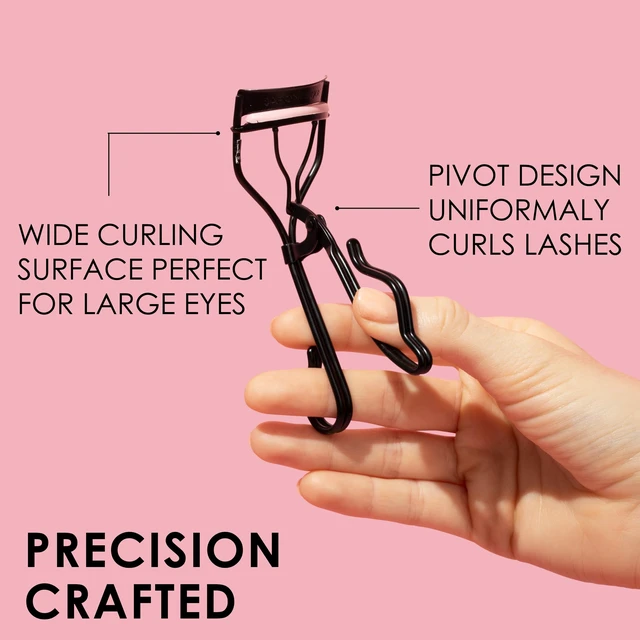 Alt view image 7 of 7 - Professional Volumizing Lash Curler for Natural & False Lashes on Most Eye Shapes and Large Eyes, 1 Refill Pad, Holds Curl up to 8 Hours