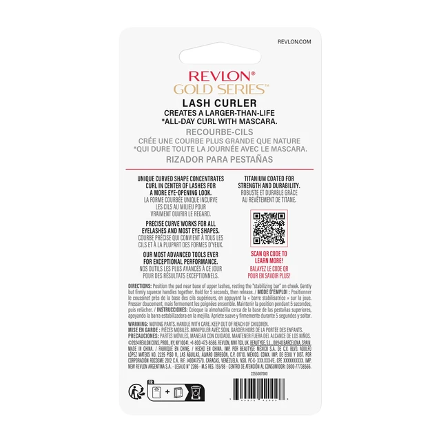 Alt view image 2 of 3 - Gold Series Eyelash Curler, 1 Count | Easy to use eyelash curler, titanium-coated for durability, creates an open eye look.