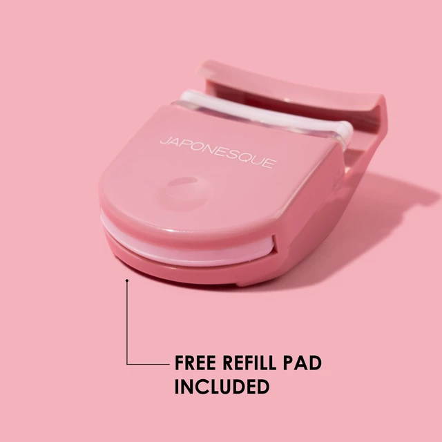 Alt view image 4 of 7 - Travel Eyelash Curler, Pink - Plastic Eyelash Curlers for Travel Makeup, Go Curl Lash Curler with Bonus Replacement Lash Pad - 1 Pack