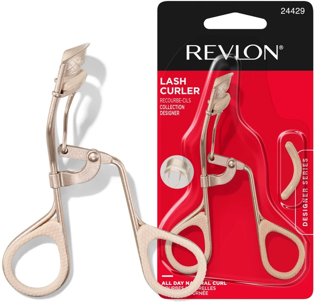 Main image of Designer Series Lash Curler, 1 Count | Lash curler for an eye opening lift with non-slip finger grips for easy, precise curling.