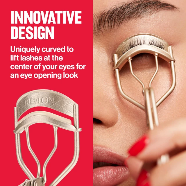 Alt view image 4 of 7 - Designer Series Lash Curler, 1 Count | Lash curler for an eye opening lift with non-slip finger grips for easy, precise curling.