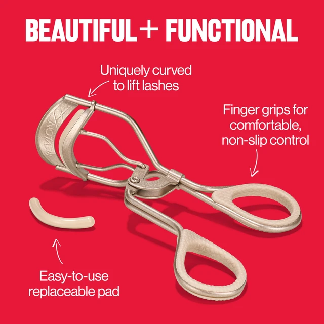 Alt view image 5 of 7 - Designer Series Lash Curler, 1 Count | Lash curler for an eye opening lift with non-slip finger grips for easy, precise curling.