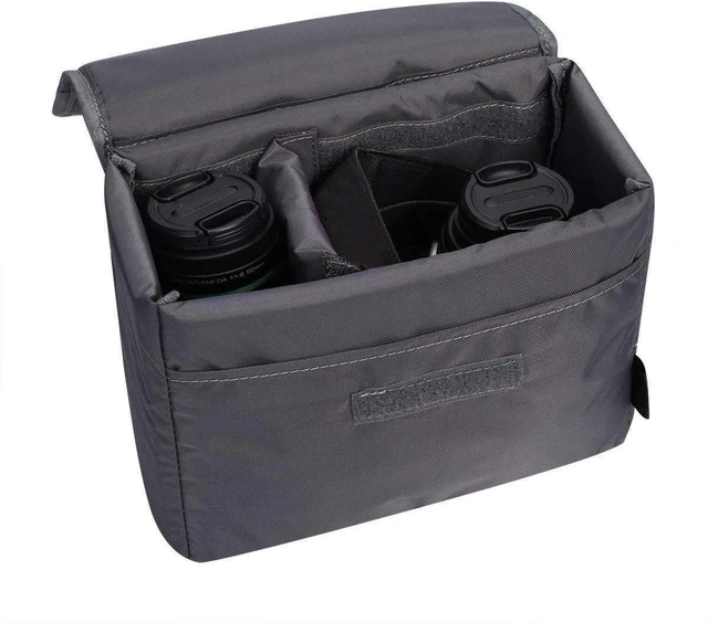 Alt view image 4 of 7 - Water Resistant DSLR SLR Camera Insert Bag Inner Case Bag(Medium) | Raindrop Proof, Fits in a Backpack, Suitable for DSLR/SLR Camera