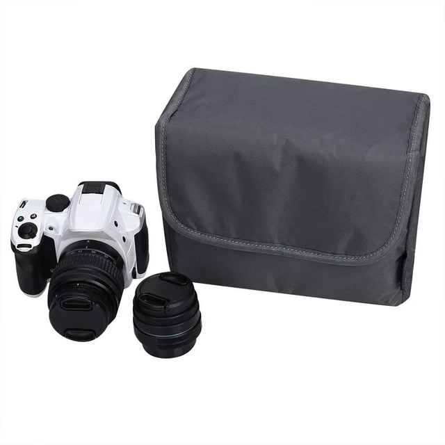 Alt view image 5 of 7 - Water Resistant DSLR SLR Camera Insert Bag Inner Case Bag(Medium) | Raindrop Proof, Fits in a Backpack, Suitable for DSLR/SLR Camera