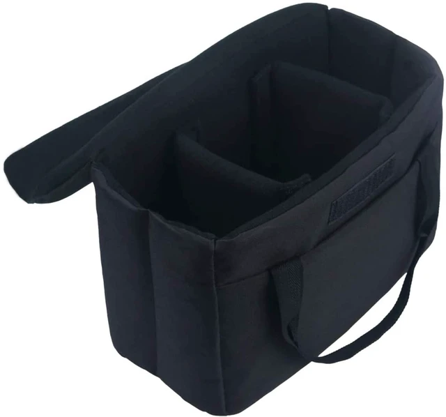 Main image of Camera Inserts Lens Padded Insert Liner DSLR SLR Protective Bag Camera Cube Roomy Case Waterproof Foldable pouch for Camera Lens Accessories Sony Canon Nikon Olympus (Black)