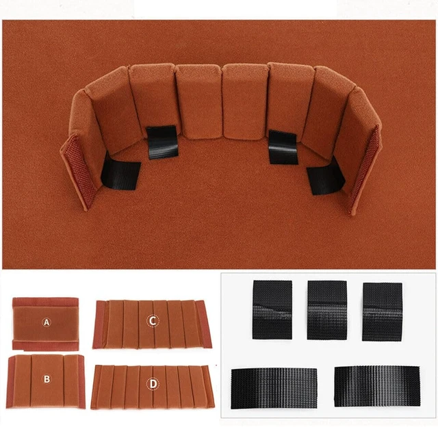 Alt view image 6 of 6 - 4-Pack Camera Bag Case Insert Partition Divider Separator Pad Protective Lens Camera Bag Dividers Inserts Compatible with Canon Sony etc...