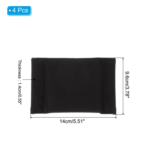 Alt view image 2 of 6 - Camera Bag Divider, 4Pcs 5.51"x3.78"x0.55" Shockproof Camera Bag Inserts Separator Pad Protective Lens for Nikon Camera DSLR Protect Bag Organizer Universal Divider Cushion, Black