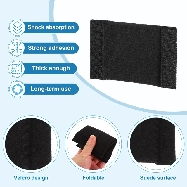 Alt view image 3 of 6 - Camera Bag Divider, 4Pcs 5.51"x3.78"x0.55" Shockproof Camera Bag Inserts Separator Pad Protective Lens for Nikon Camera DSLR Protect Bag Organizer Universal Divider Cushion, Black