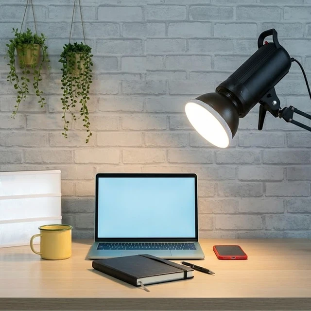 Alt view image 7 of 7 - 2Pcs 7"/18cm Ight Diffuser Sock, Soft Diffuser Lamp Cover for 6" to 9" Studio Strobe Reflectors, Ring Light Flash Light, Soft Fabric Light Shade
