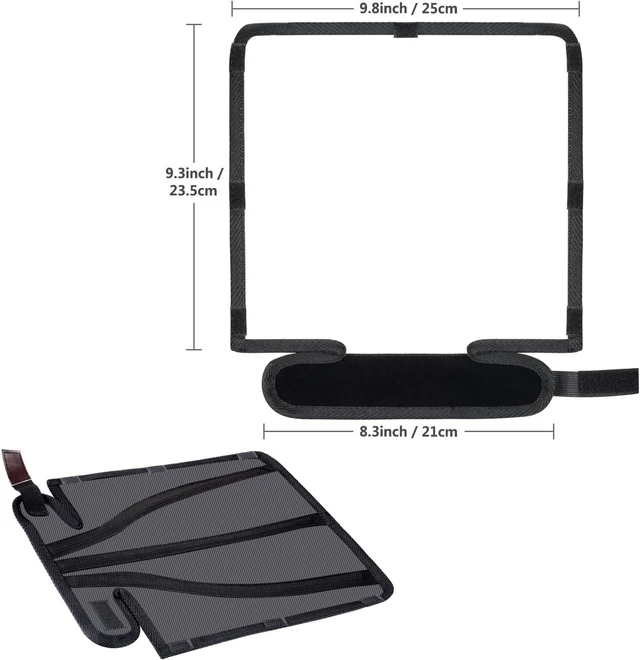 Alt view image 5 of 7 - Flash Diffuser Reflector Kit - Bend Bounce Flash Diffuser Silver/White | Reflector for Speedlight, Universal Mount for Canon, Nikon, etc.