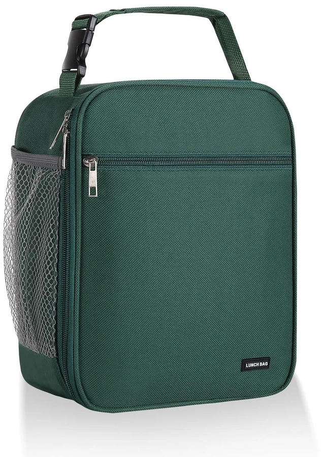 Main image of Lunch box Lunch bag for men women Insulated Lunchbox Lunch bags for Work Picnic Travel(Deep green)