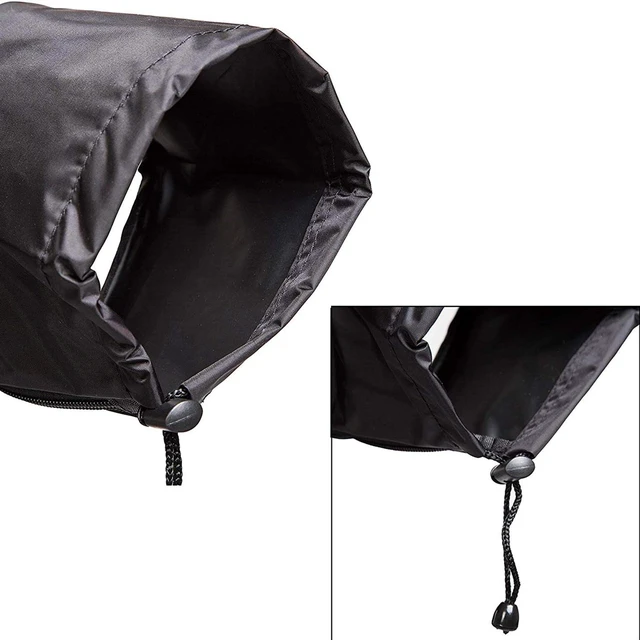 Alt view image 7 of 7 - Waterproof Camera Rain Cover Soft Black Camera Rain Lens Covers | Professional Camera Sleeve Weather Protector Lens Jacket Covers for All DSLR SLR Cameras