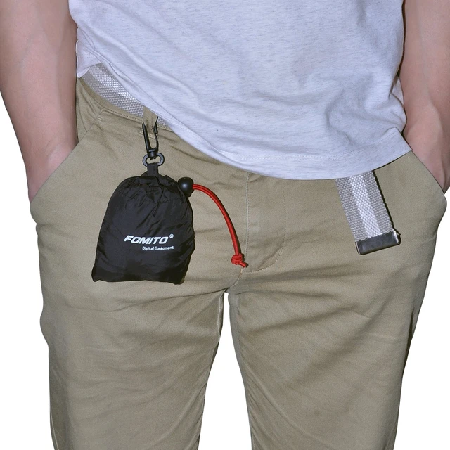 Alt view image 2 of 7 - Camera Rain Cover Coat Storage Bag Protector Rainproof Waterproof for Canon Nikon Sony