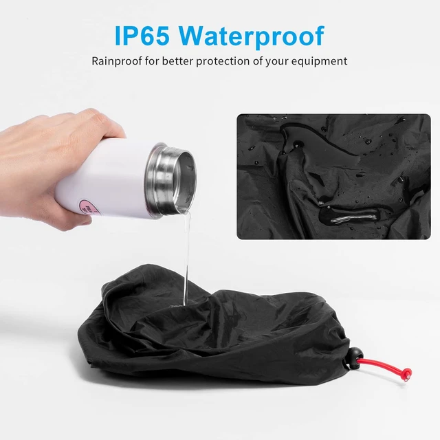 Alt view image 3 of 7 - Camera Rain Cover Coat Storage Bag Protector Rainproof Waterproof for Canon Nikon Sony