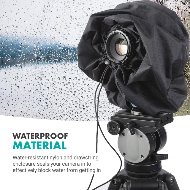 Alt view image 4 of 6 - CRC11 Camera Rain Coat Rain Cover for DSLR Cameras and Mirrorless Cameras and Lens (Junior Size: 11" x 14.5")