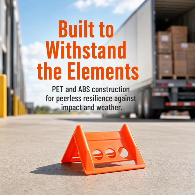 Alt view image 6 of 7 - 20 Packs Edge Protectors for Cargo Loads, Flatbed Corner Protectors, Tiedown Plastic Protector, Truck Shipping, Protects Cargo Edges, Orange