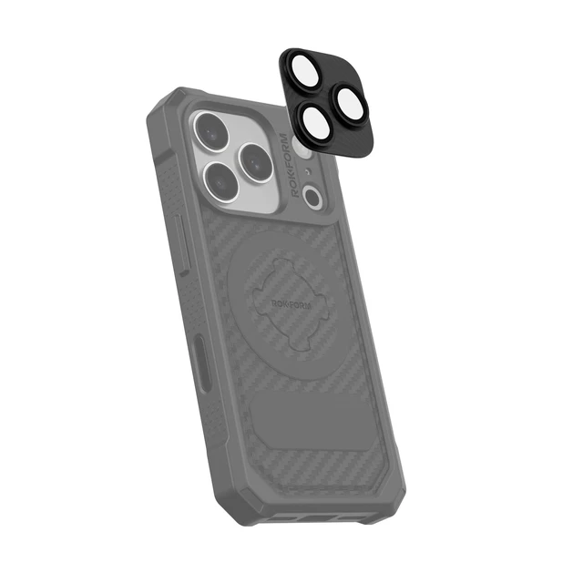 Alt view image 3 of 4 - iPhone 17 Pro and 17 Pro Max Camera Lens Protector (Clear) | Aluminum Body and Rings, 9H Tempered Glass, Case Friendly, Adhesive Backing