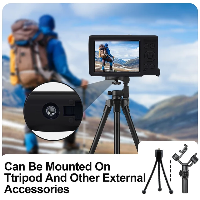Alt view image 6 of 7 - Camera Case for Canon ELPH 360/IXUS 285 HS/IXY 650 Camera,Black | With Removable Lens Cover,Soft Silicone Protective Case,Anti-Scratch,Dustproof,Shockproof,Enhanced Grip,Camera Accessories