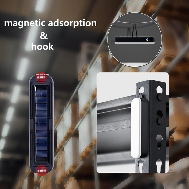 Alt view image 2 of 7 - Rechargeable LED Magnetic Light Bar 5500mAh,6500K Daylight Portable Emergency Work Lighting for Home Power Outages,Camping,Automotive Repairs,Under Hood & Workshop(1 Pack)