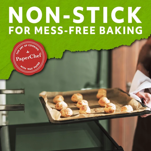 Alt view image 2 of 6 - Unbleached Wax Paper Nonstick Multipurpose 2 Pack 75 sq ft | Multipurpose, Non-Stick Ideal for Food Prep, Wrapping, and Easy Cleanup Compostable and Reliable