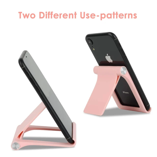 Alt view image 3 of 7 - Desktop Cell Phone Stand Holder Multi-Angle Adjustable Phone Desk Stand Tablet Holder for iPhone 17 16 15 14 13 12 11 Pro Max XS XR Samsung Galaxy S22 S21 S20 S10 S9 Edge Android Smartphone