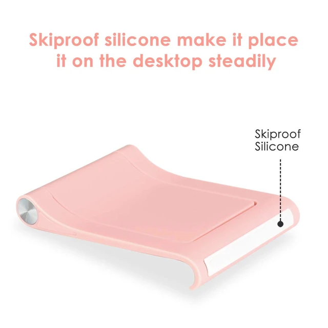 Alt view image 6 of 7 - Desktop Cell Phone Stand Holder Multi-Angle Adjustable Phone Desk Stand Tablet Holder for iPhone 17 16 15 14 13 12 11 Pro Max XS XR Samsung Galaxy S22 S21 S20 S10 S9 Edge Android Smartphone