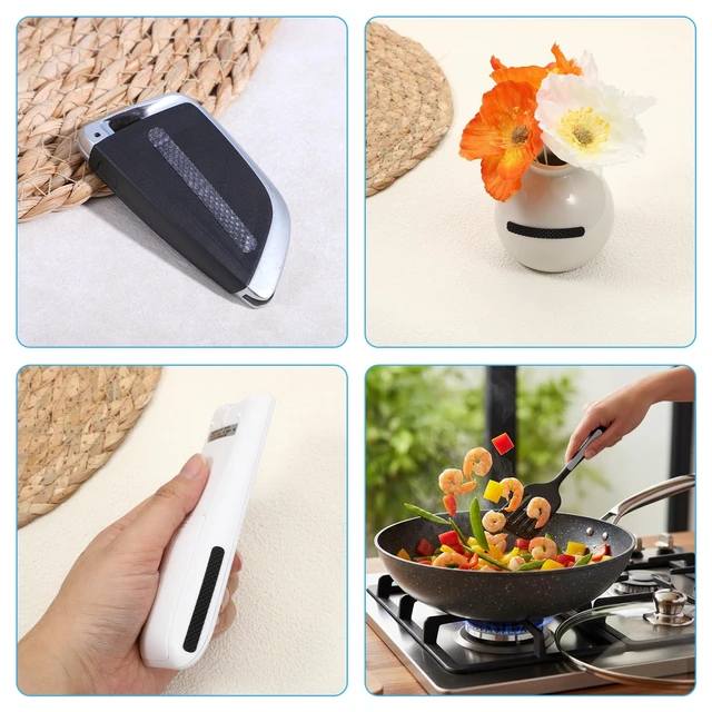 Alt view image 5 of 6 - 40Pcs Adhesive Phone Adhesive Grip Frame Tape Strips(Black+Clear) | Black Phone Grip Tape Strips Transparent Non Slip Side Sticker for Phone Case Commuter Series Cases Smartphone Tablet Frame