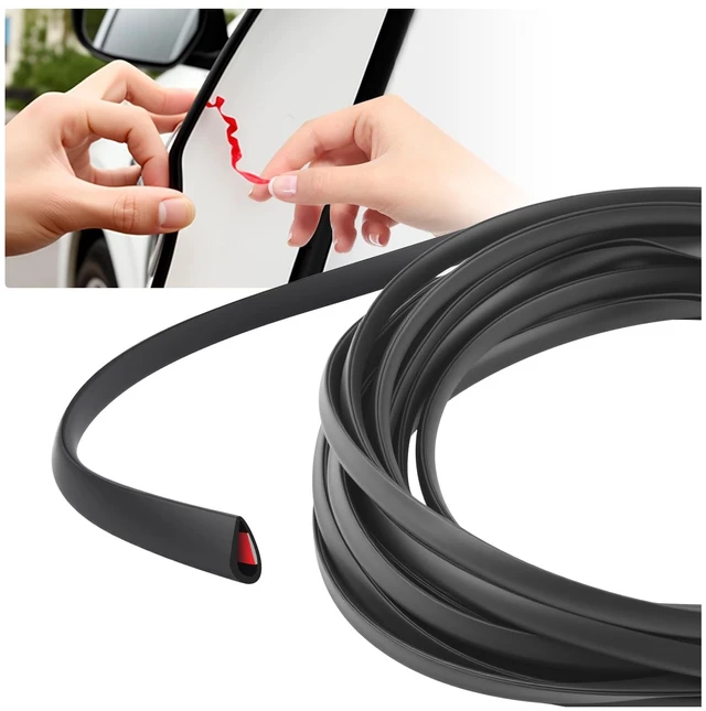 Main image of 16.4Ft Car Door Edge Guards,Anti-Collision Car Door Protector Edge Guards Strip Avoid Scratche/Dust/Protect Interior,Universal Cars Doors Trim Protector for Doors/Hood/Trunk