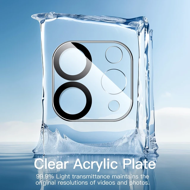 Alt view image 3 of 6 - Camera Lens Protector for iPad Pro 11"/12.9", 3-Pack | For 2022/2021/2020 Model, 9H HD Clear Tempered Glass, Full Coverage Protection, Anti-Scratch Design, Easy Installation