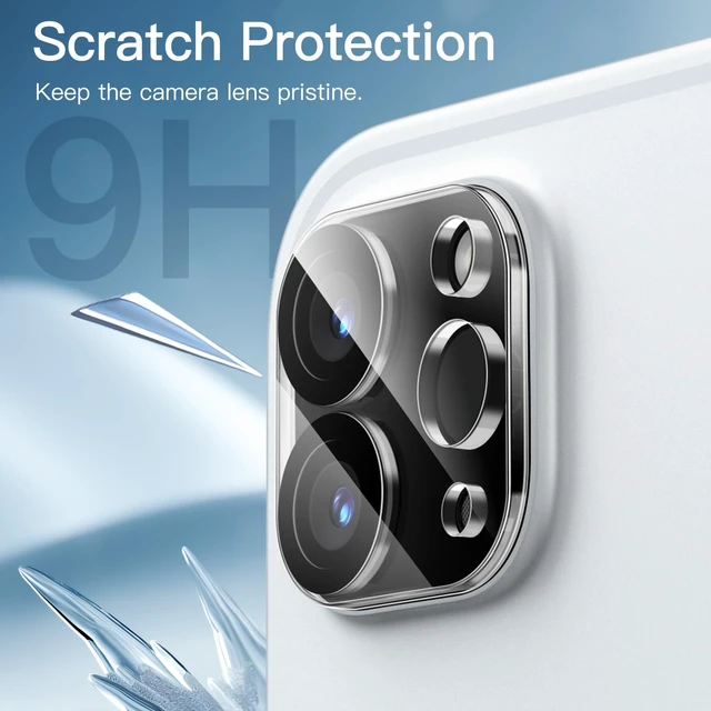 Alt view image 4 of 6 - Camera Lens Protector for iPad Pro 11"/12.9", 3-Pack | For 2022/2021/2020 Model, 9H HD Clear Tempered Glass, Full Coverage Protection, Anti-Scratch Design, Easy Installation