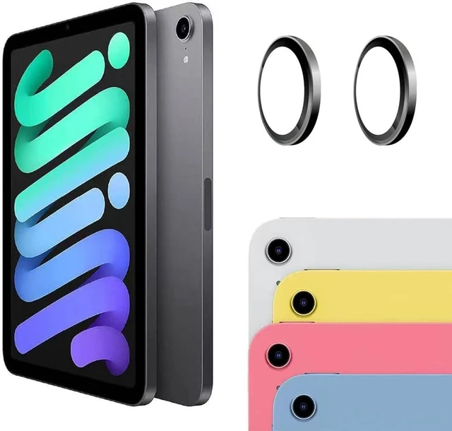 Alt view image 3 of 6 - Camera Lens Protector for iPad Air 7 2025 11inch 13inch Compatible With iPad Air 6 M2 2024, iPad Mini 6,iPad Air 2020/2022,New iPad M3 Accessory - Tempered Glass - 2 Packs/Black