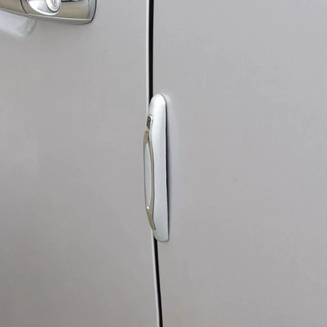 Alt view image 7 of 7 - 4PCS Car Door Edge Guards, Auto Side Door Protector Car Door Self Adhesive Anti-Collision Trim Strip, Universal Car Body Anti-Scratch Bumper Guard for Car SUV Truck (White)