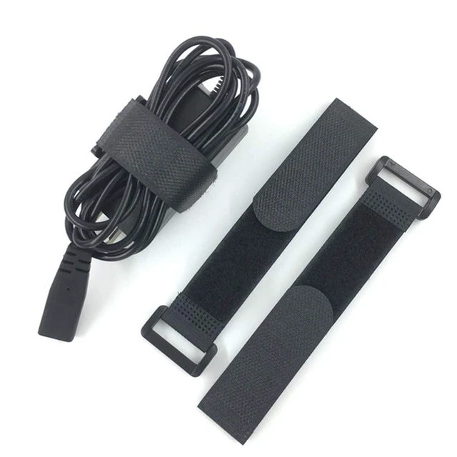 Alt view image 5 of 7 - 10Pack 1x8 Reusable Nylon Cable Straps with Buckle for Cords Organizer | Self-adhesive, Fastening Hook and Loop Cables,black Securing Straps,Cinch Straps,Adjustable, Heavy Duty Cords Storage tidy