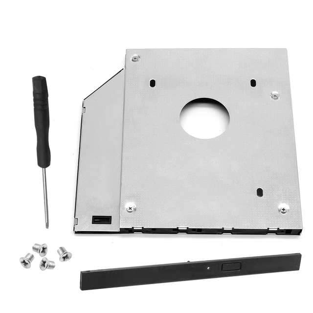 Alt view image 6 of 7 - 9.5mm SATA Hard Drive Caddy, 2nd HDD Adapter Case | 1pc, Universal Compatible with 2.5" SATA Hard Drive