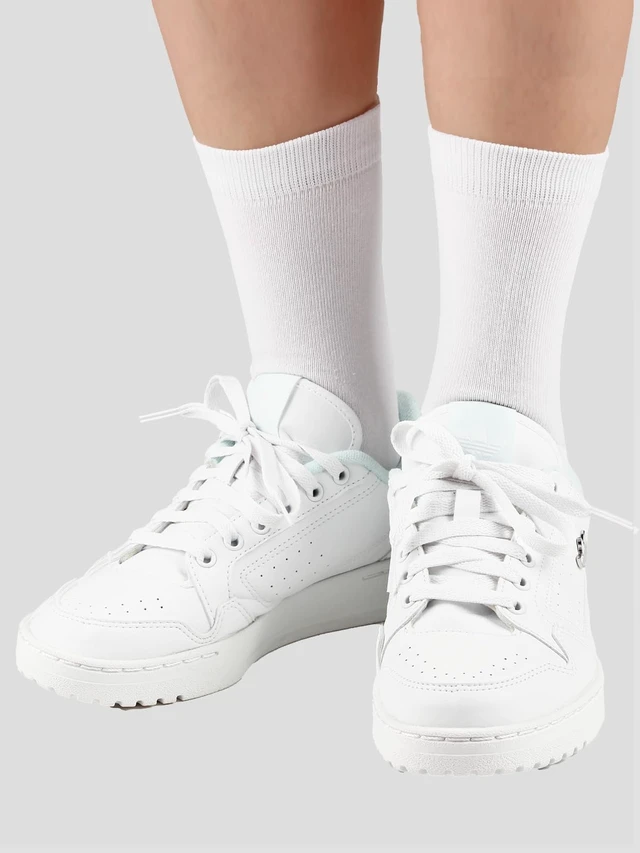 Alt view image 6 of 7 - Unisex Kids Boys Girls Soft Cotton School Socks 8-10Y White L | Nature, Soft, Breathable, Combed Cotton Oeko-Tex Standard 100 Certified, Seamless Toe, Solid Plain Socks