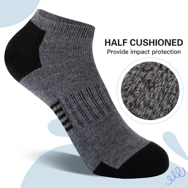 Alt view image 3 of 7 - 10 Pairs Boys Socks Low Cut Ankle Socks For Kids 8-10 4-6 6-8 Years Old Short Athletic Socks With Cushioned Sole