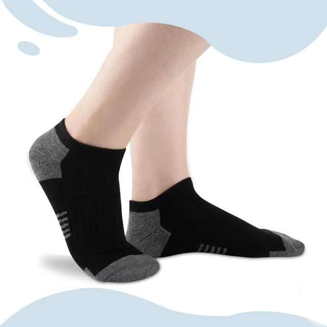 Alt view image 6 of 7 - 10 Pairs Boys Socks Low Cut Ankle Socks For Kids 8-10 4-6 6-8 Years Old Short Athletic Socks With Cushioned Sole