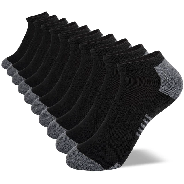 Alt view image 7 of 7 - 10 Pairs Boys Socks Low Cut Ankle Socks For Kids 8-10 4-6 6-8 Years Old Short Athletic Socks With Cushioned Sole