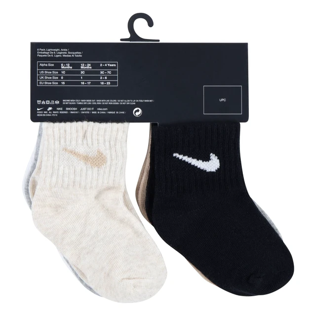 Alt view image 5 of 5 - 6-Pack Baby/Toddler Socks