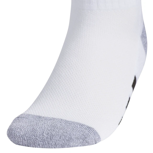 Alt view image 2 of 6 - Kids Athletic Cushioned Quarter Ankle Socks 6 Pairs | Boys & Girls, 6-Pack, Targeted Cushioning, Arch Support, Breathable Moisture-Wicking, Size Callout On Sole, All-Day Comfort